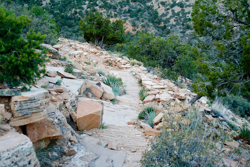 Grand Canyon Hiking Boucher Trail